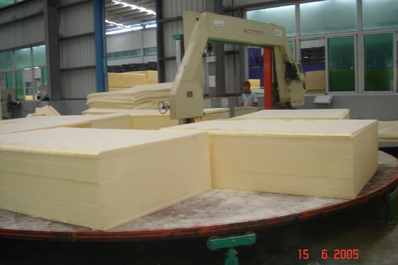 Máy cắt xốp ngang xoay tròn tự động