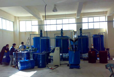 43kw bán tự động Sponge Dây chuyền sản xuất Foaming Nệm Và Nội thất