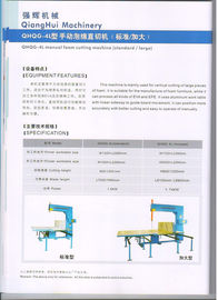 EVA / EPE dọc Sponge Máy cắt Foam Cutter Đối với Polyurethane nệm
