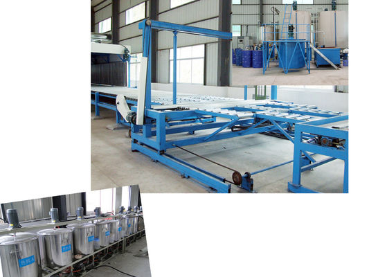 Tốc độ cao ngang liên tục Sponge Making Machine Đối Đối Lớn - Quy mô Foaming