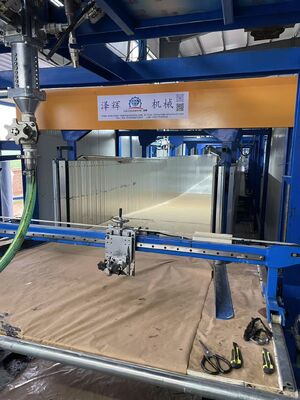 Máy đo lưu lượng thủy tinh tự động Máy tạo bọt ngang Tối cao 1300mm