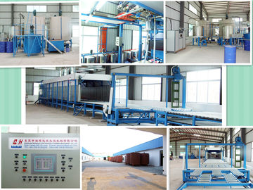 Máy nén polyurethane sưởi điện với chiều cao nén 1,0-1,25m và hệ thống điều khiển PLC